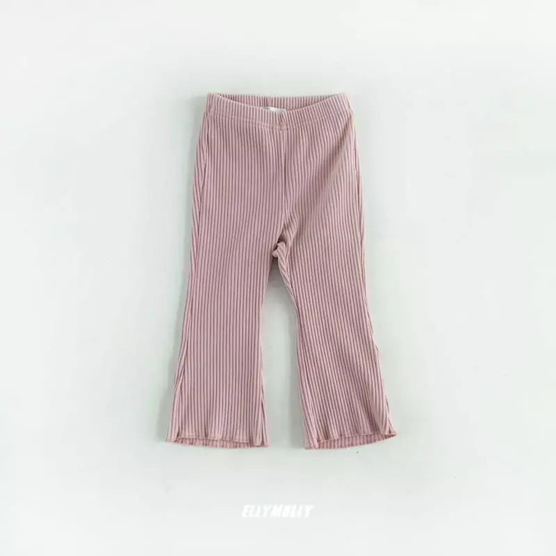 Ellymolly - Korean Children Fashion - #childrensboutique - Rib Leggings - 3