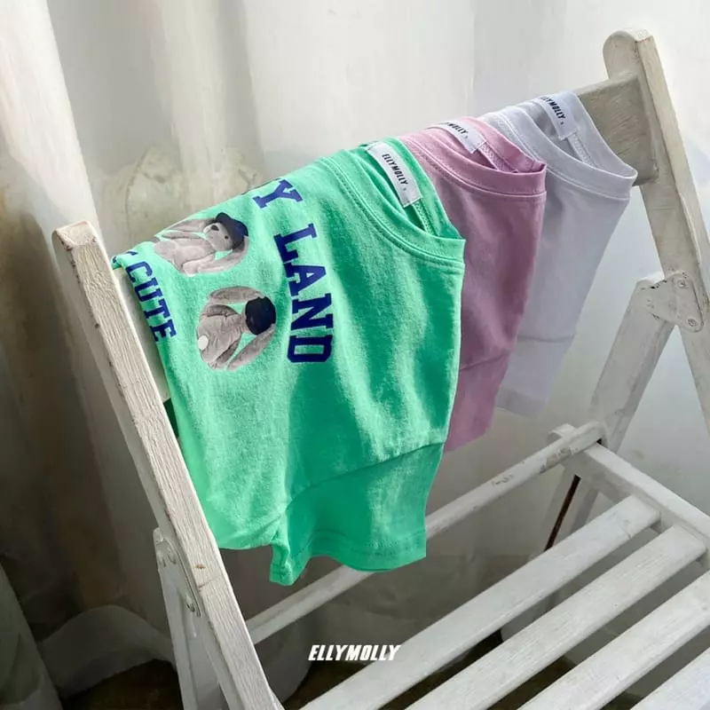 Ellymolly - Korean Children Fashion - #childrensboutique - Barnie Tee - 10