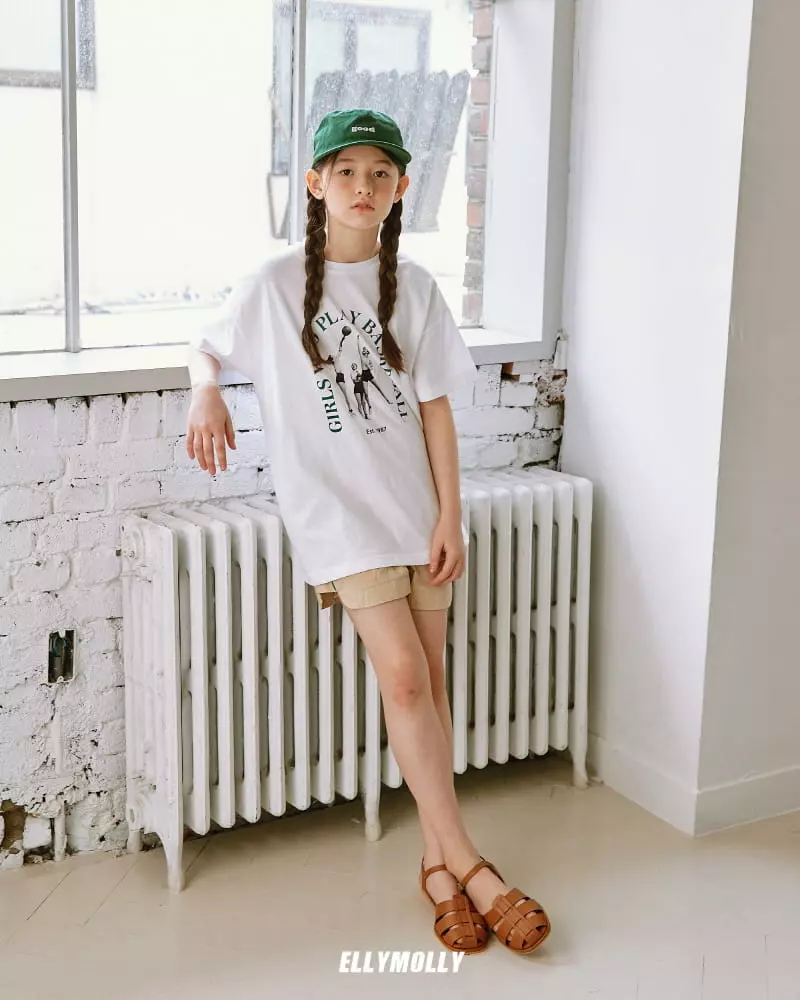 Ellymolly - Korean Children Fashion - #designkidswear - Basketball Tee - 12