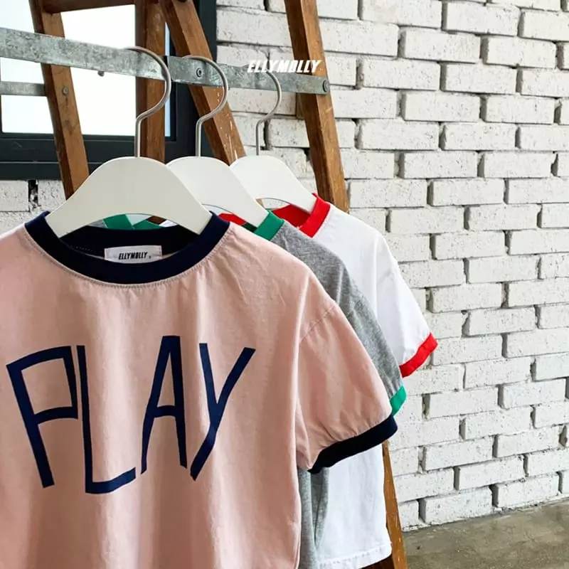 Ellymolly - Korean Children Fashion - #fashionkids - Play Tee - 6