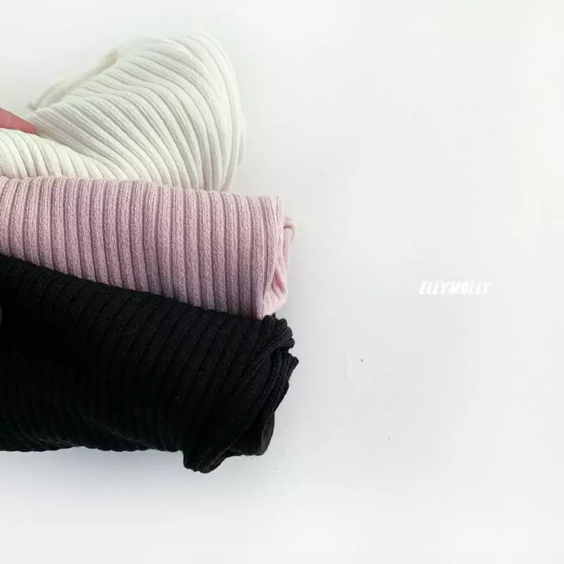 Ellymolly - Korean Children Fashion - #kidsshorts - Rib Leggings - 7