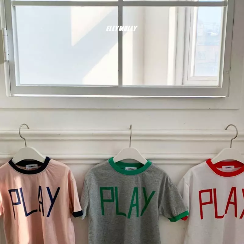 Ellymolly - Korean Children Fashion - #kidsshorts - Play Tee - 7