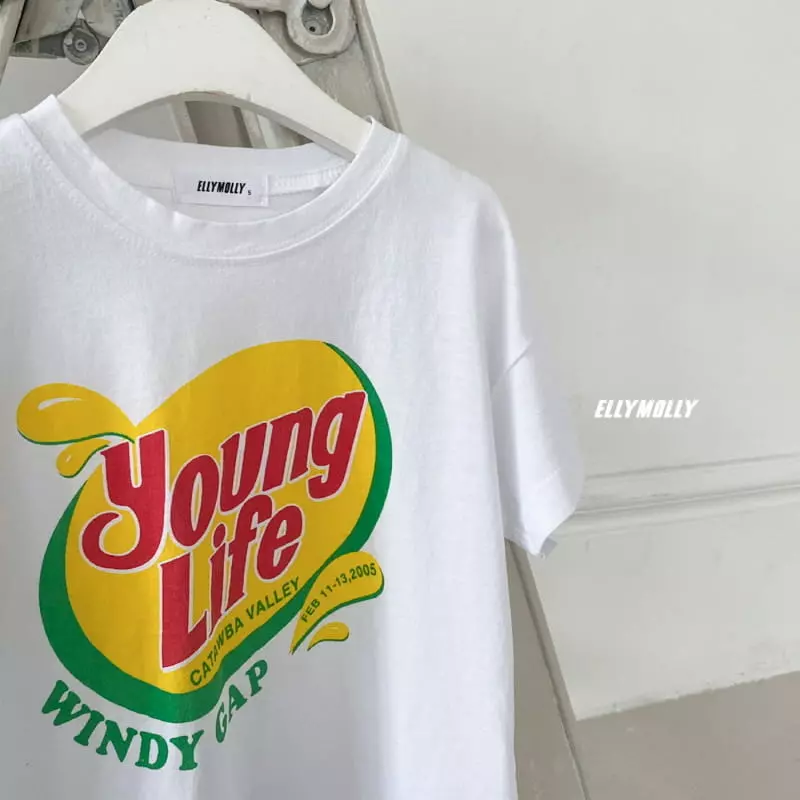 Ellymolly - Korean Children Fashion - #kidsstore - Life Tee - 3