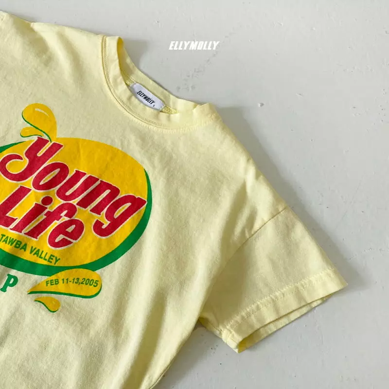 Ellymolly - Korean Children Fashion - #kidsstore - Life Tee - 4