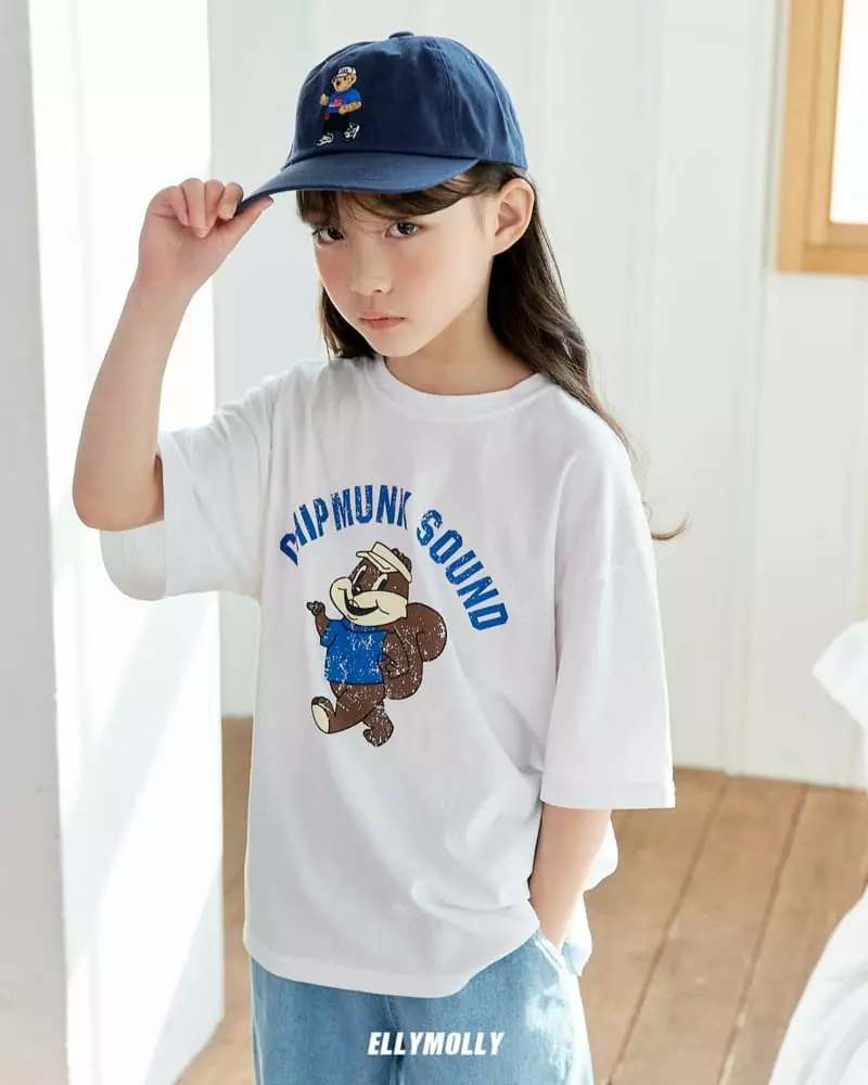 Ellymolly - Korean Children Fashion - #kidzfashiontrend - Squirrel Tee - 12