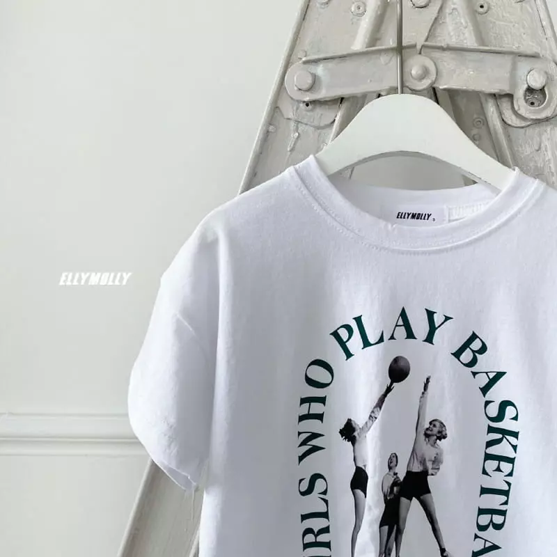 Ellymolly - Korean Children Fashion - #littlefashionista - Basketball Tee - 3