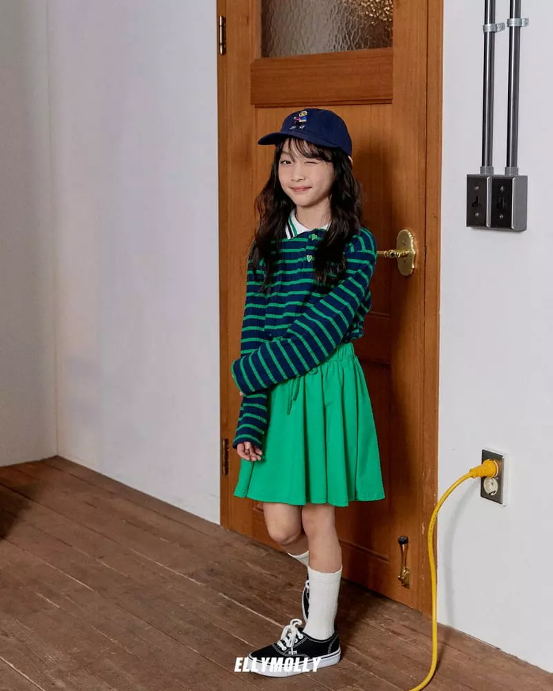 Ellymolly - Korean Children Fashion - #littlefashionista - Shirring Skirt - 9