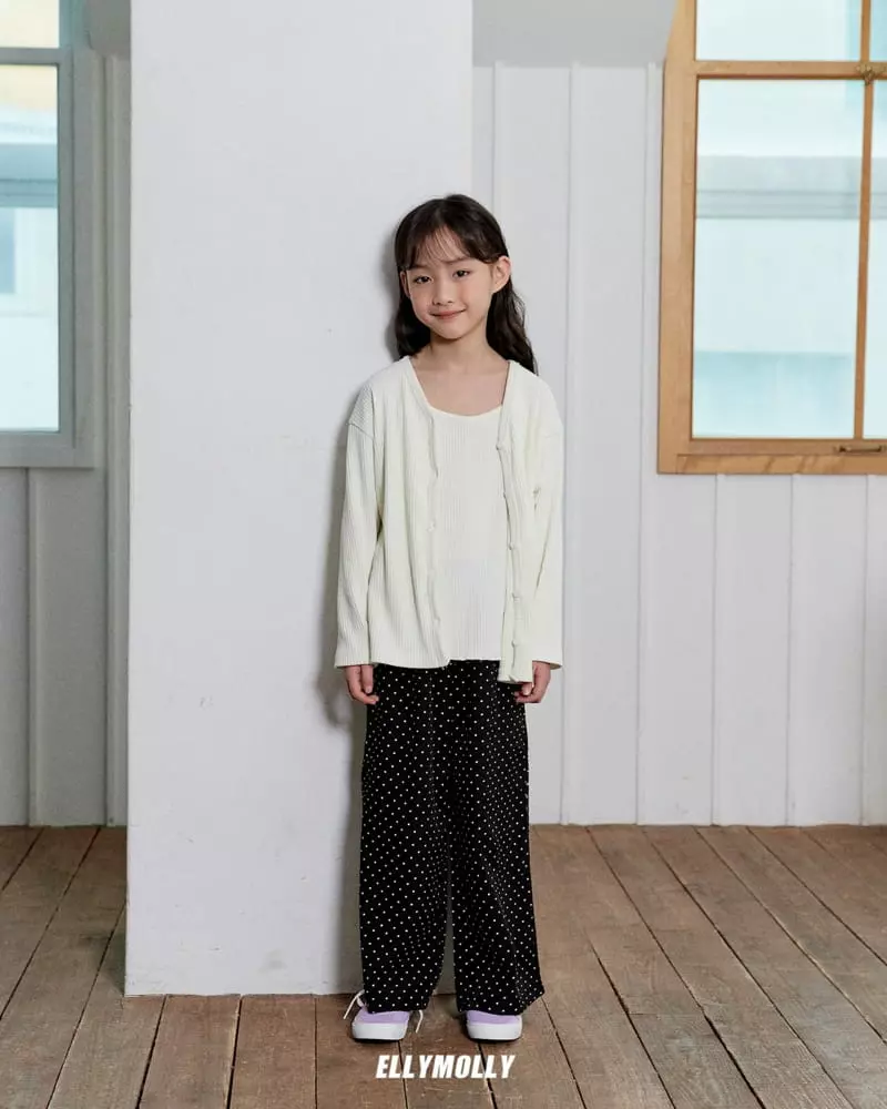 Ellymolly - Korean Children Fashion - #littlefashionista - Rib Sleeveless - 9