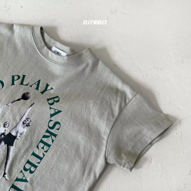 Ellymolly - Korean Children Fashion - #littlefashionista - Basketball Tee - 4
