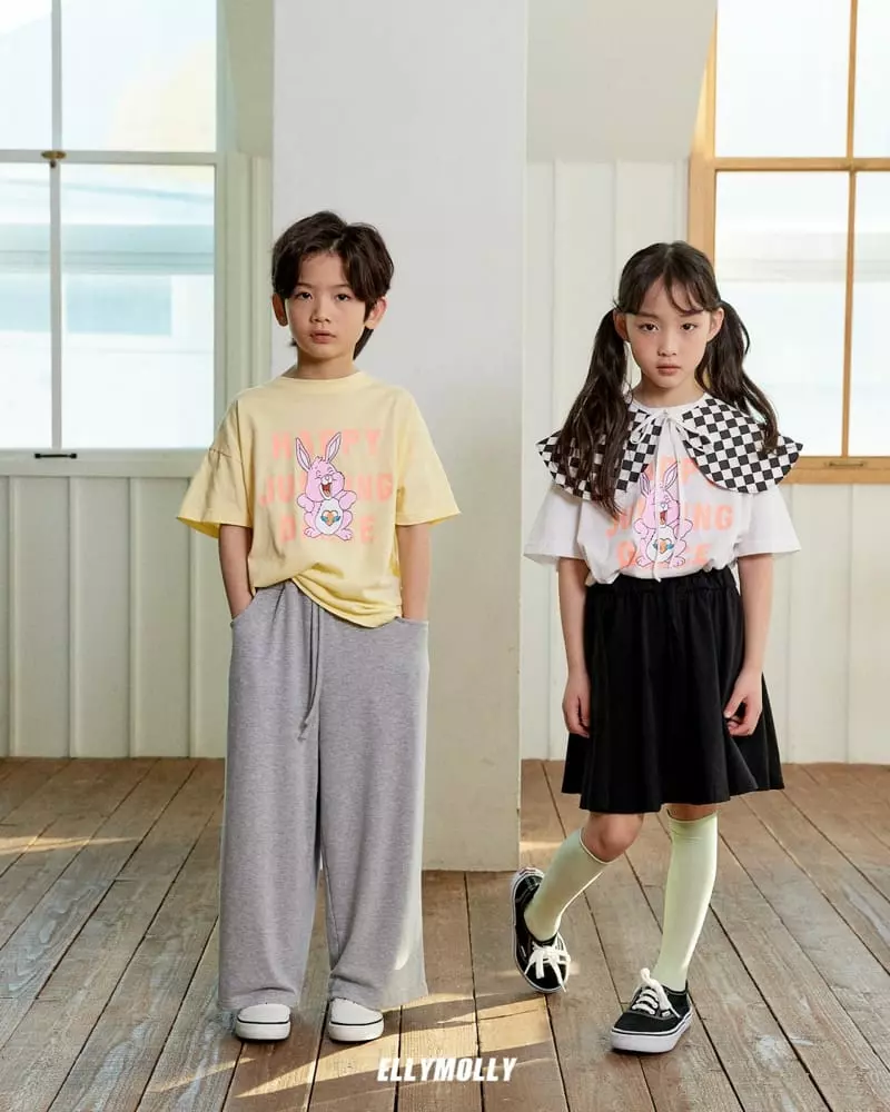 Ellymolly - Korean Children Fashion - #magicofchildhood - Shirring Skirt - 10