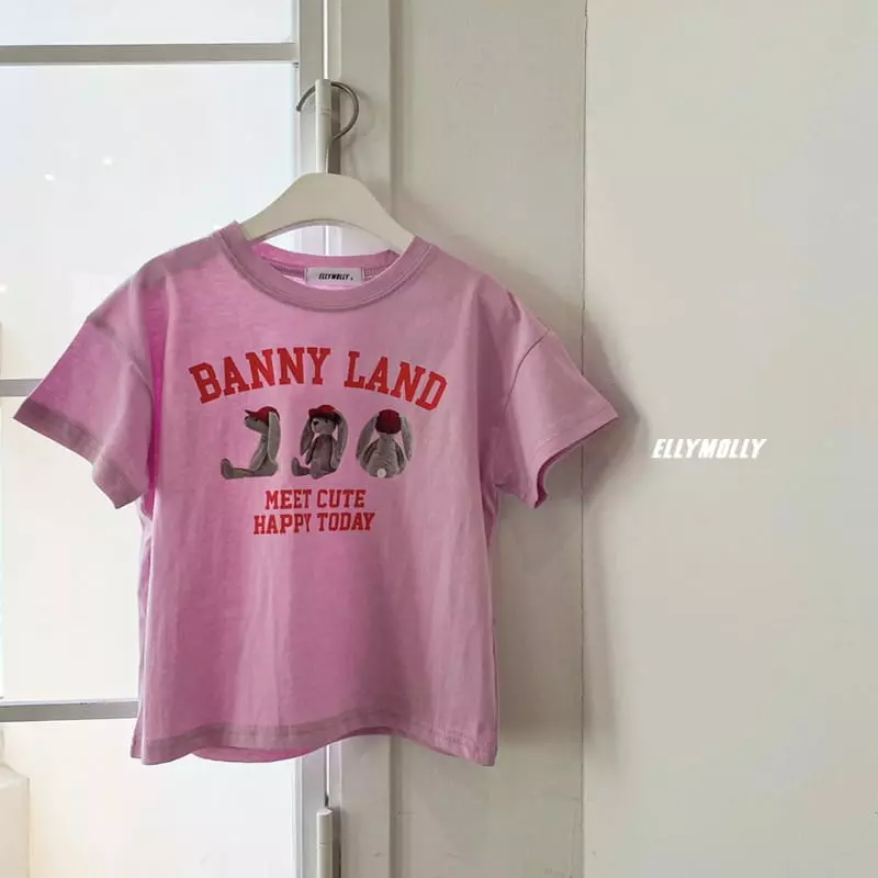 Ellymolly - Korean Children Fashion - #magicofchildhood - Barnie Tee - 3