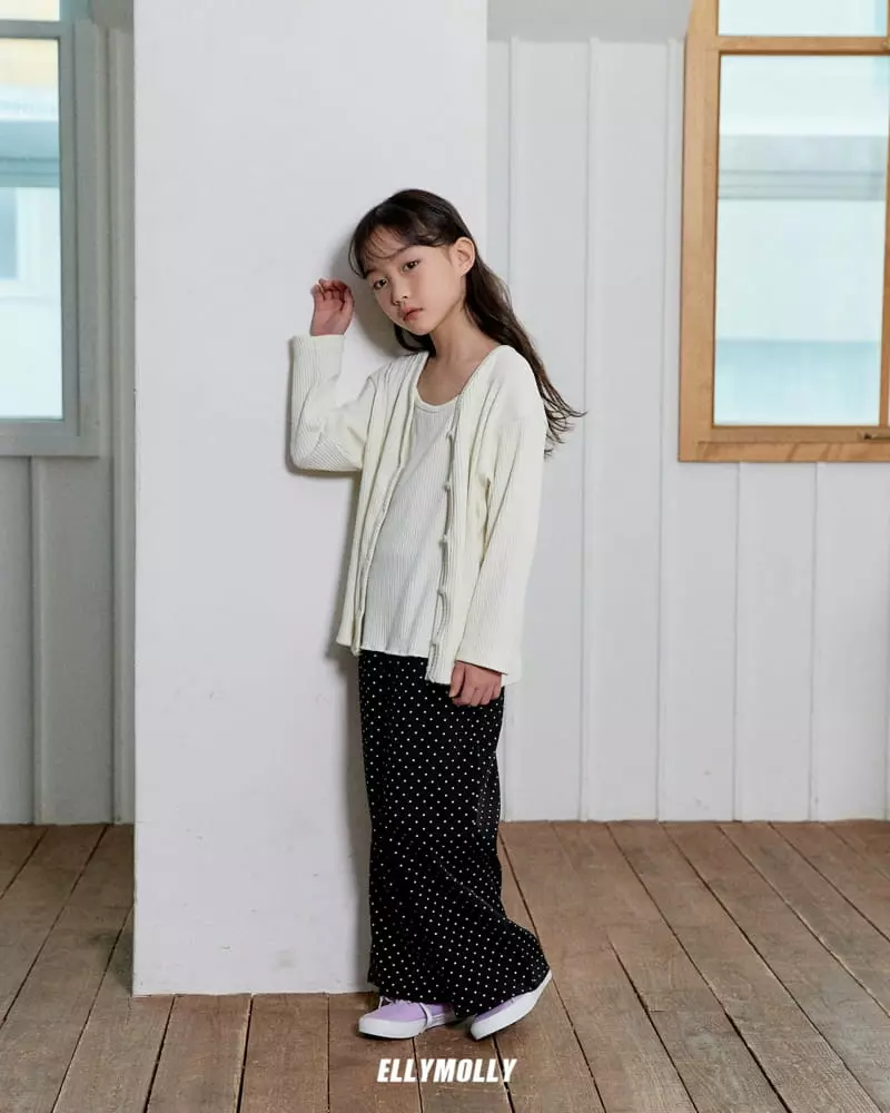 Ellymolly - Korean Children Fashion - #magicofchildhood - Rib Sleeveless - 10