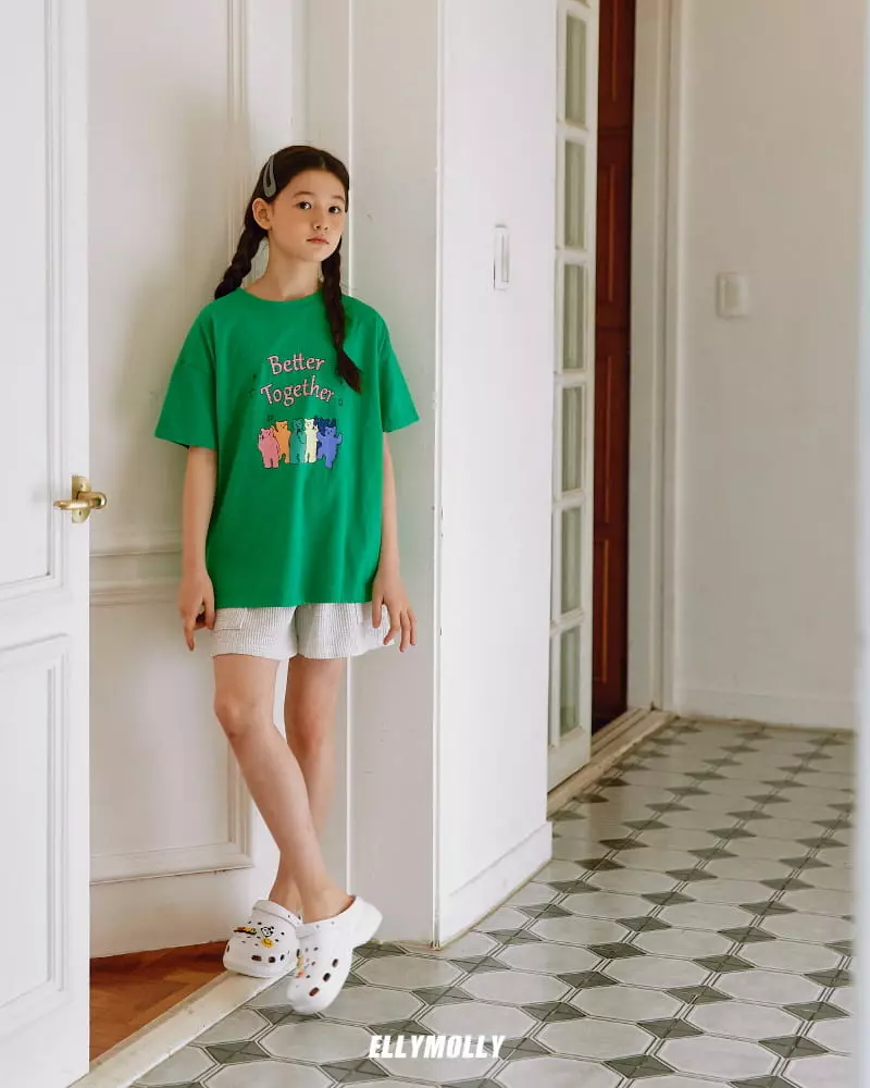 Ellymolly - Korean Children Fashion - #minifashionista - Waffle Shorts - 10