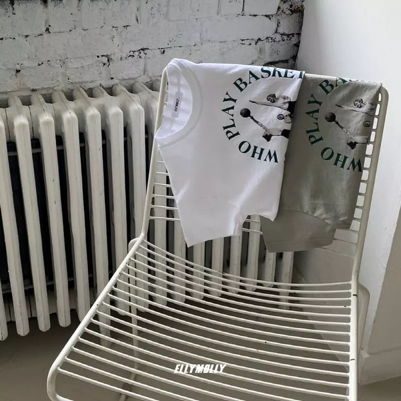 Ellymolly - Korean Children Fashion - #prettylittlegirls - Basketball Tee - 6