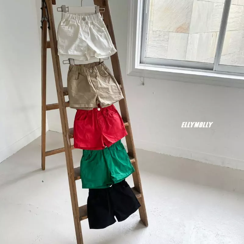 Ellymolly - Korean Children Fashion - #prettylittlegirls - Span Shorts - 10