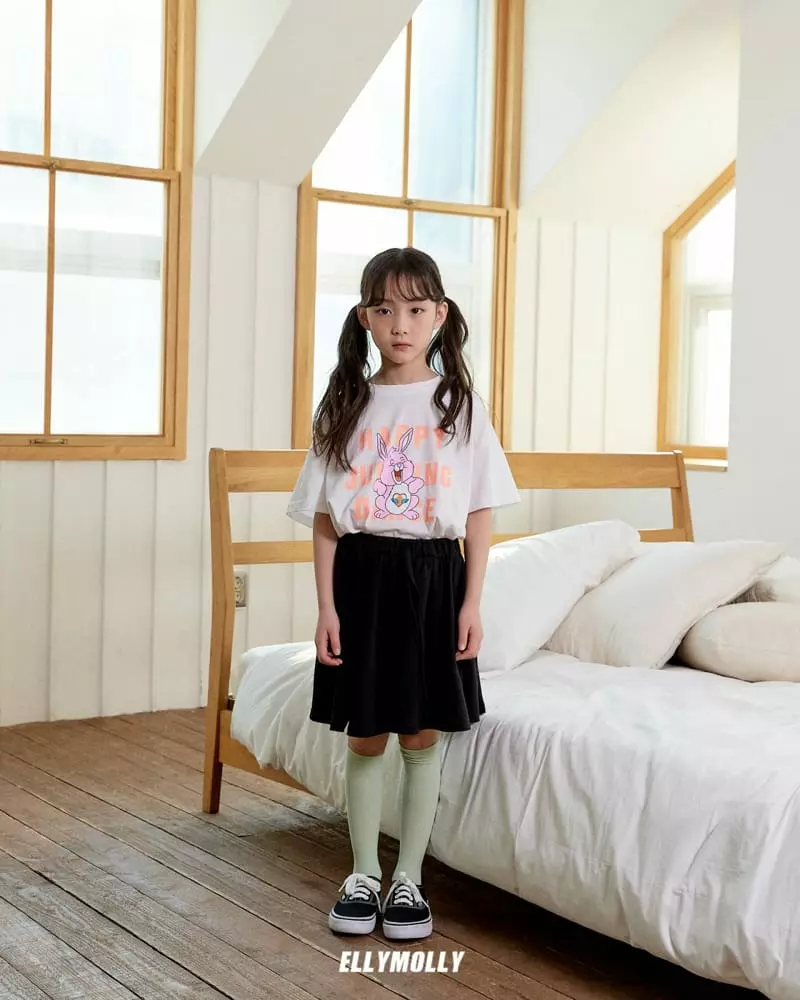Ellymolly - Korean Children Fashion - #prettylittlegirls - Shirring Skirt - 12