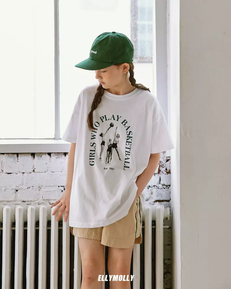 Ellymolly - Korean Children Fashion - #stylishchildhood - Basketball Tee - 9