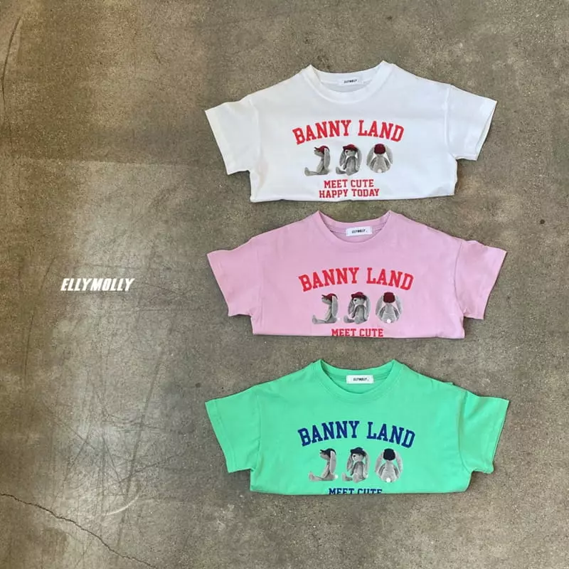 Ellymolly - Korean Children Fashion - #stylishchildhood - Barnie Tee - 8