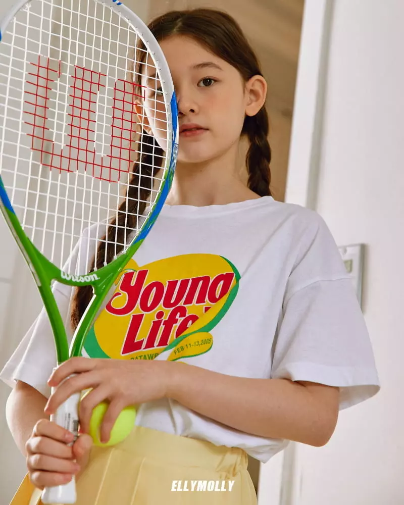 Ellymolly - Korean Children Fashion - #todddlerfashion - Life Tee - 10