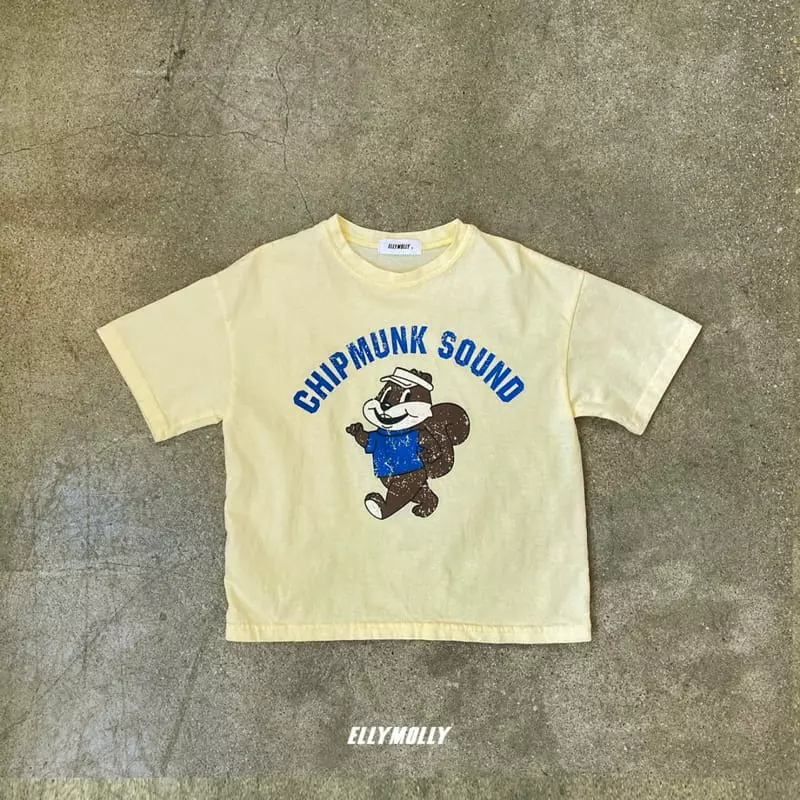 Ellymolly - Korean Children Fashion - #todddlerfashion - Squirrel Tee - 2