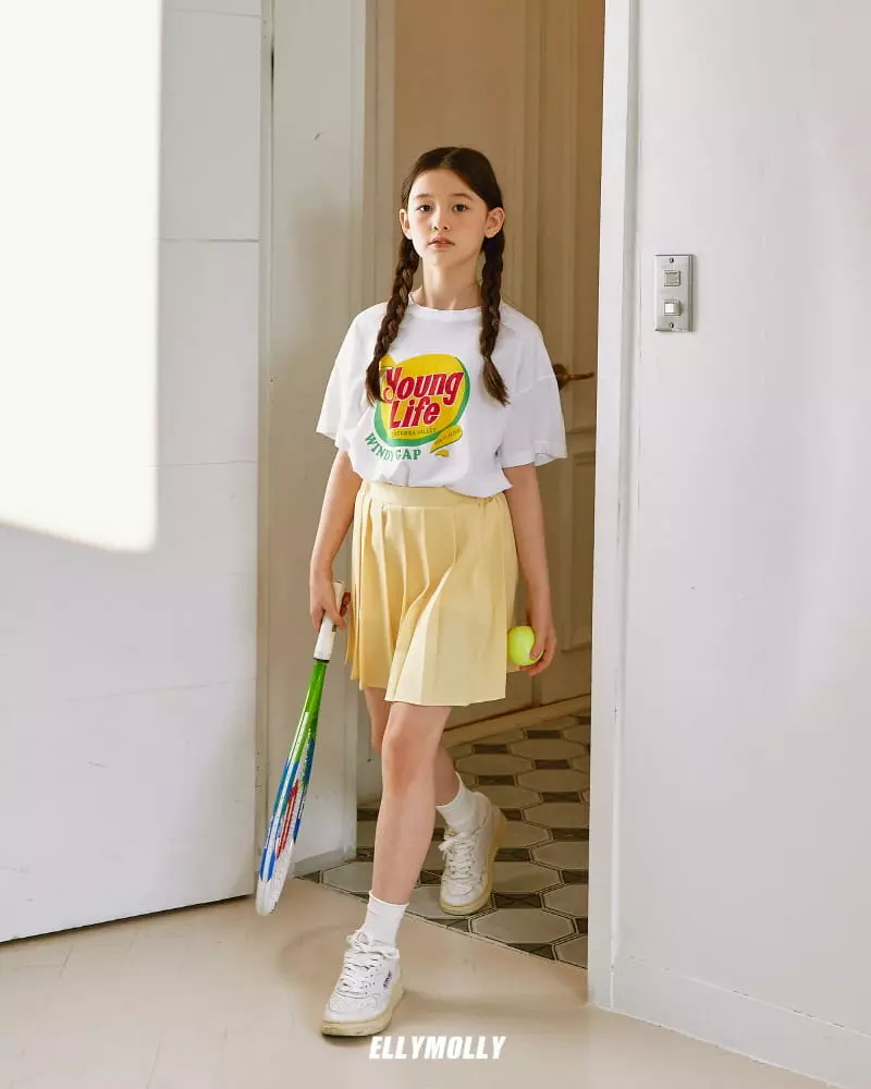 Ellymolly - Korean Children Fashion - #toddlerclothing - Life Tee - 11