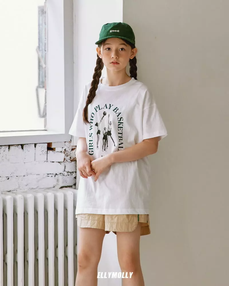 Ellymolly - Korean Children Fashion - #toddlerclothing - Basketball Tee - 8