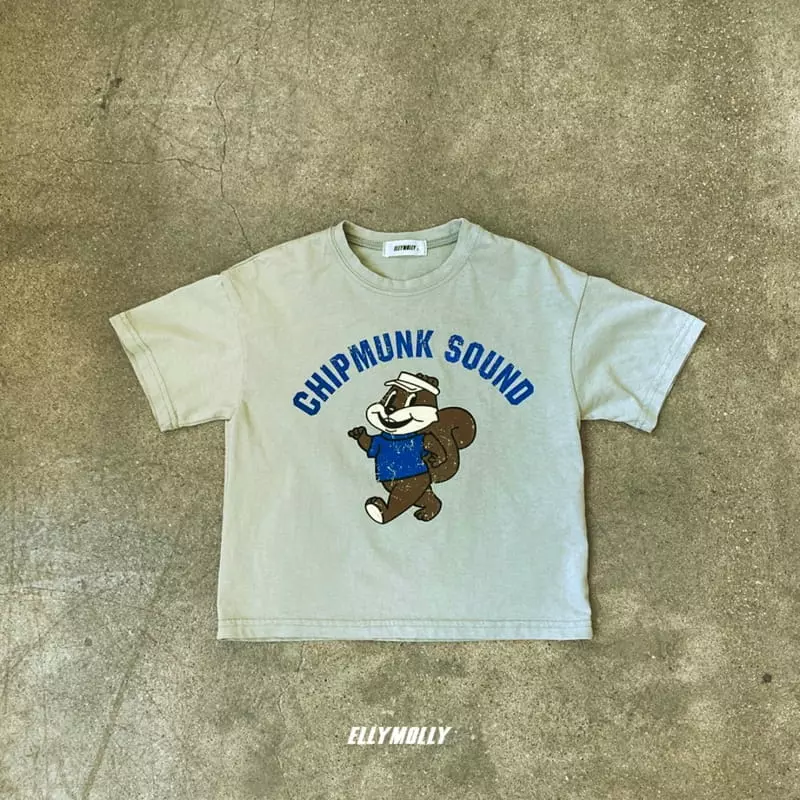 Ellymolly - Korean Children Fashion - #toddlerclothing - Squirrel Tee - 3