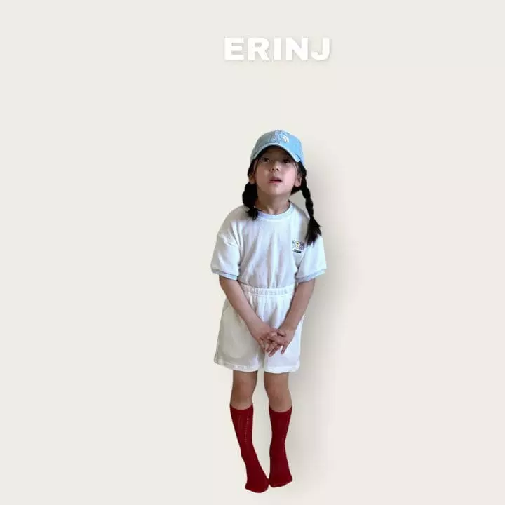 Erin J - Korean Children Fashion - #childrensboutique - Waffle Top Bottom Set - 8