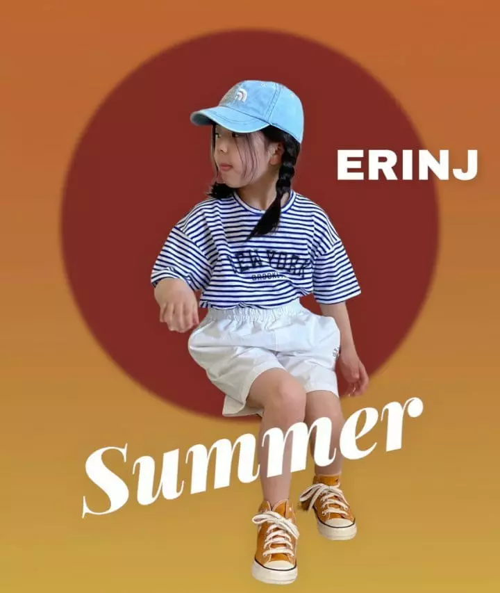 Erin J - Korean Children Fashion - #childrensboutique - Newyork Stripes Tee - 10