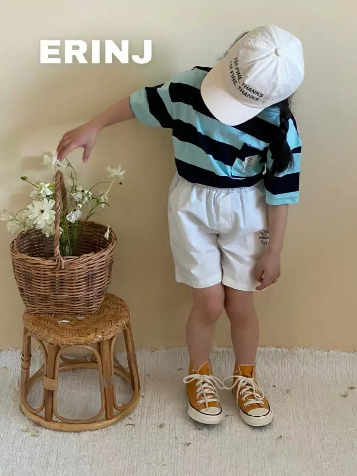 Erin J - Korean Children Fashion - #childrensboutique - Pocket Stripes Tee - 12