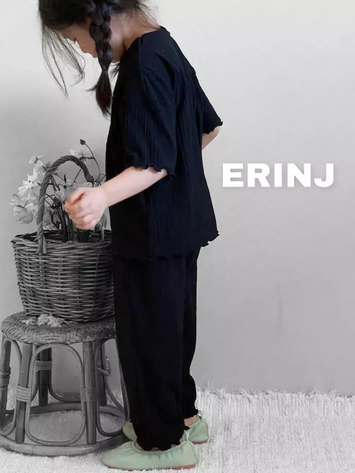 Erin J - Korean Children Fashion - #designkidswear - Charlang Top Bottom Set - 12