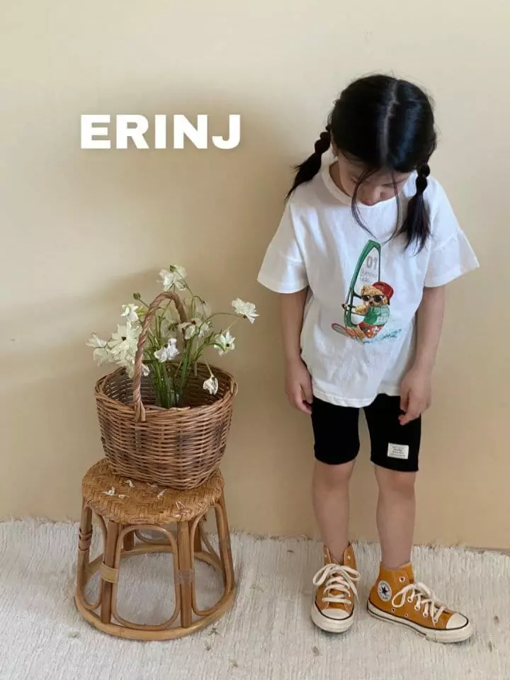 Erin J - Korean Children Fashion - #kidsshorts - Surffing Bear Tee - 7