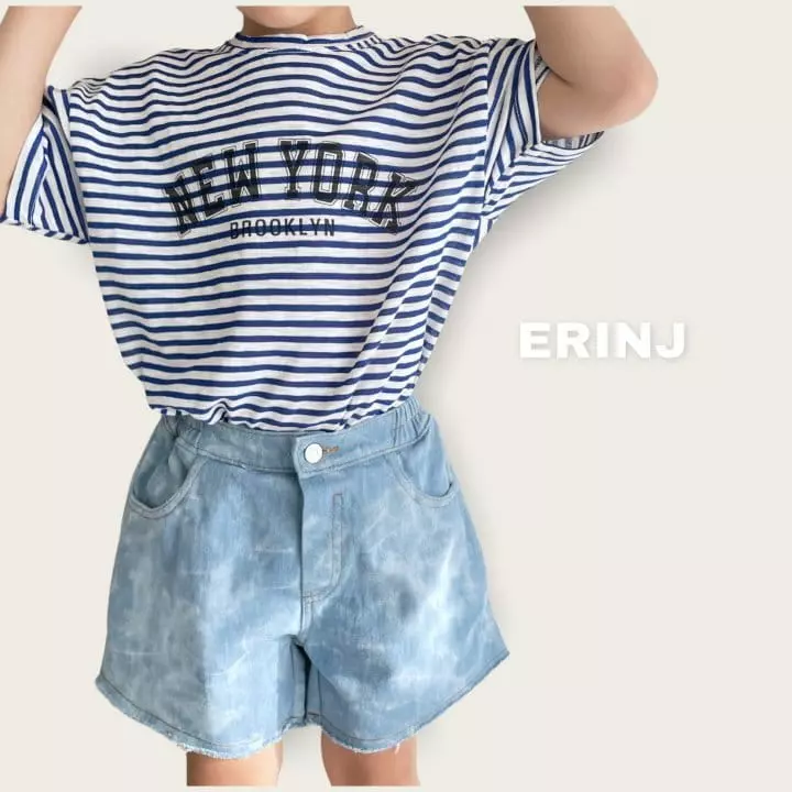 Erin J - Korean Children Fashion - #kidzfashiontrend - Newyork Stripes Tee - 2