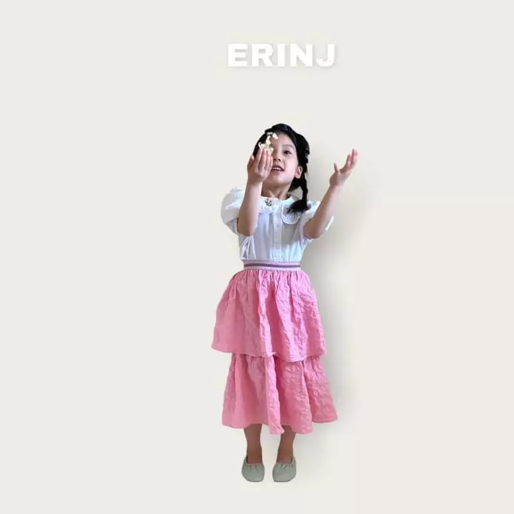 Erin J - Korean Children Fashion - #littlefashionista - Embroidery Blouse