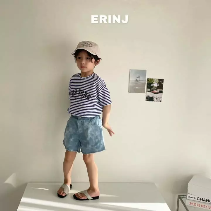 Erin J - Korean Children Fashion - #magicofchildhood - Newyork Stripes Tee - 5