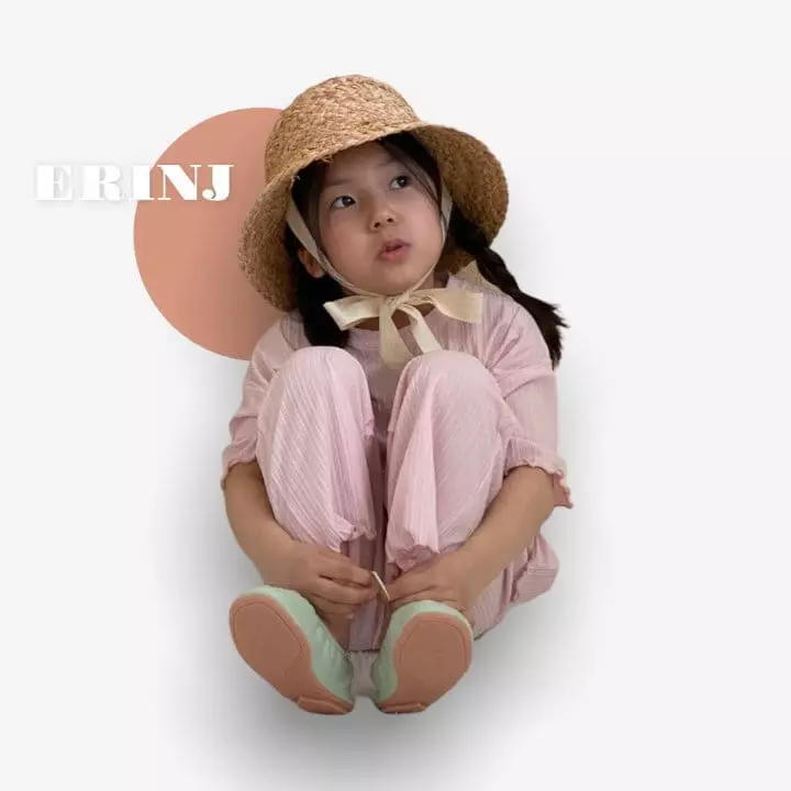 Erin J - Korean Children Fashion - #littlefashionista - Charlang Top Bottom Set - 4