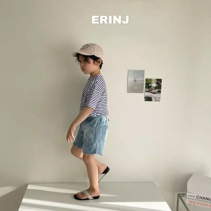 Erin J - Korean Children Fashion - #minifashionista - Newyork Stripes Tee - 6