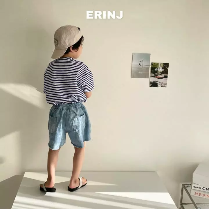 Erin J - Korean Children Fashion - #prettylittlegirls - Newyork Stripes Tee - 7