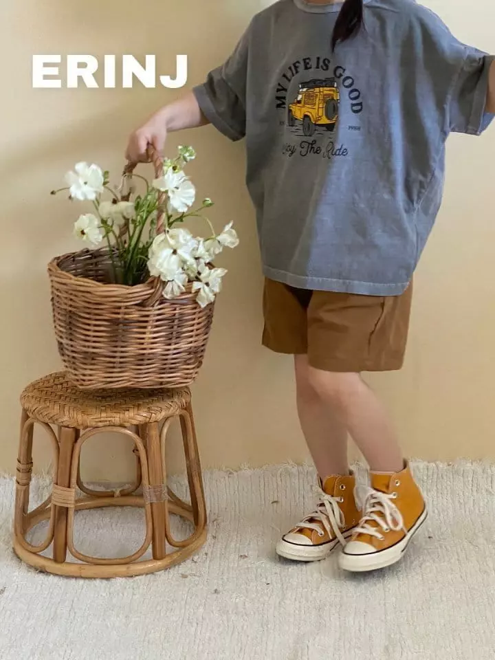 Erin J - Korean Children Fashion - #stylishchildhood - Pigment Tee - 12