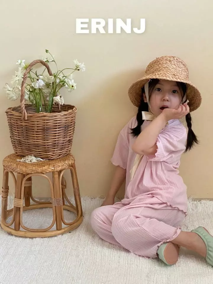 Erin J - Korean Children Fashion - #todddlerfashion - Charlang Top Bottom Set - 7