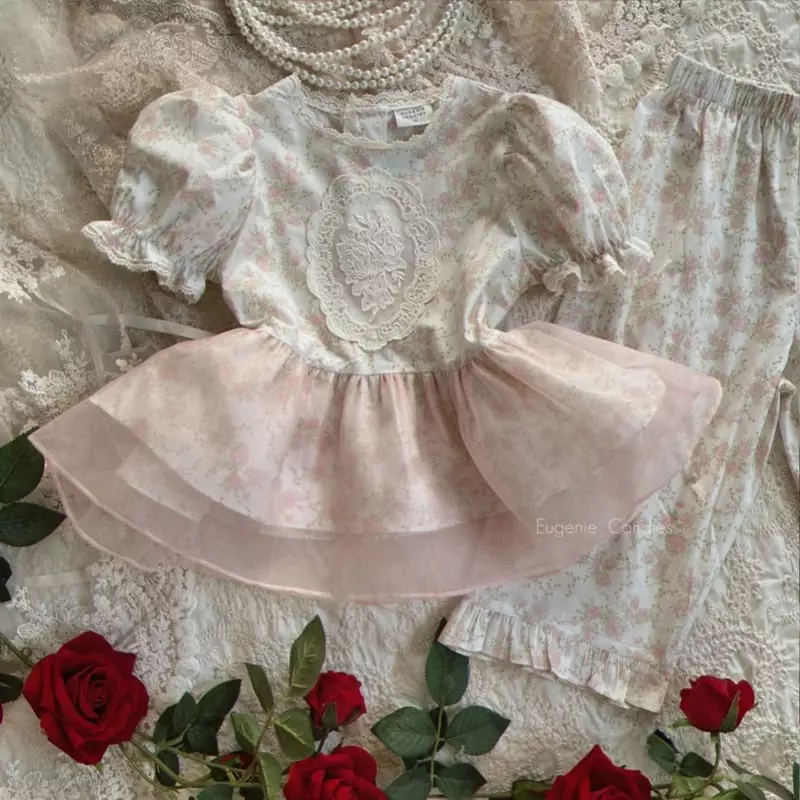 Eugenie Candies - Korean Children Fashion - #discoveringself - Batsi Top Bottom Set - 10