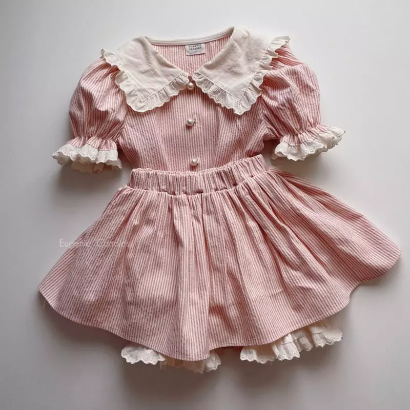 Eugenie Candies - Korean Children Fashion - #kidzfashiontrend - Jujue Top Bottom Set - 6