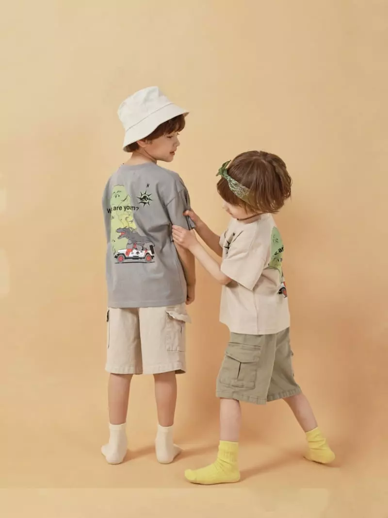 Fashion King - Korean Children Fashion - #Kfashion4kids - Earth Jurassic Tee - 3
