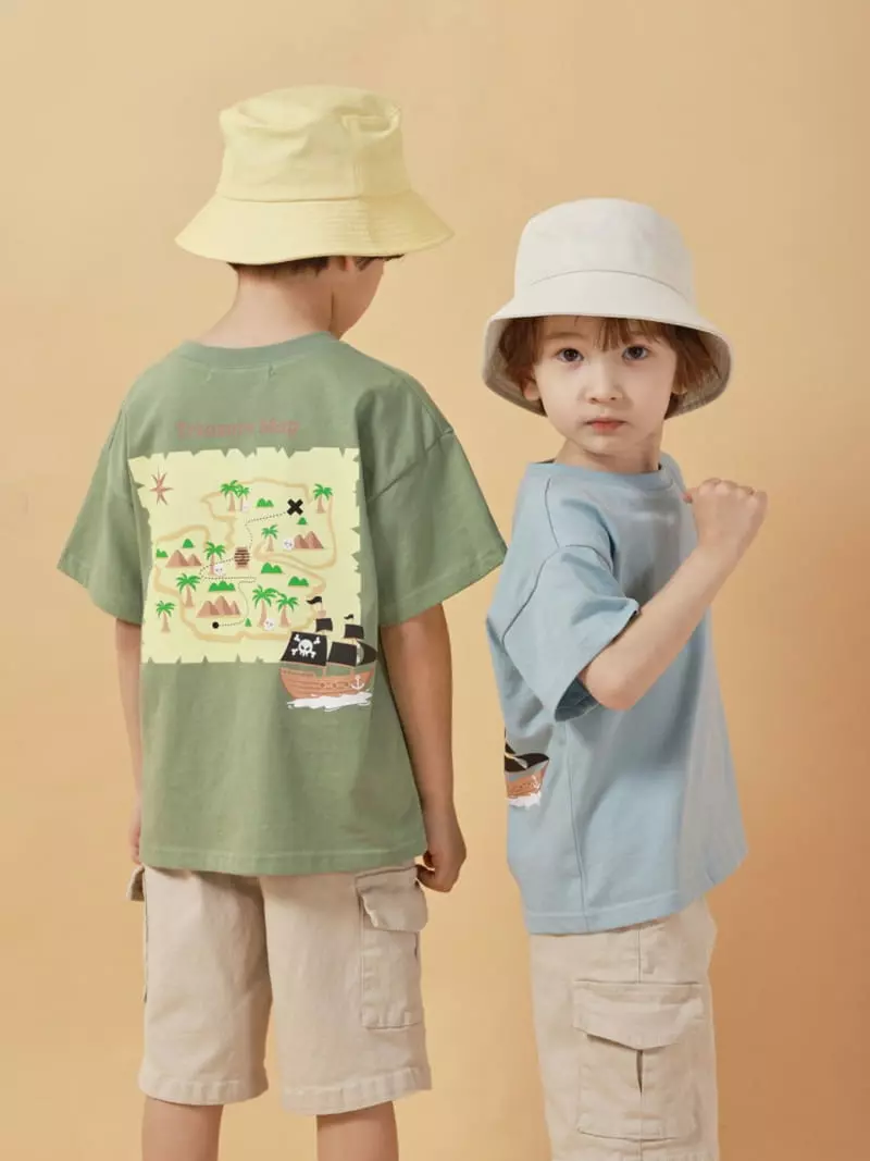 Fashion King - Korean Children Fashion - #childofig - Tresure Island Tee - 6