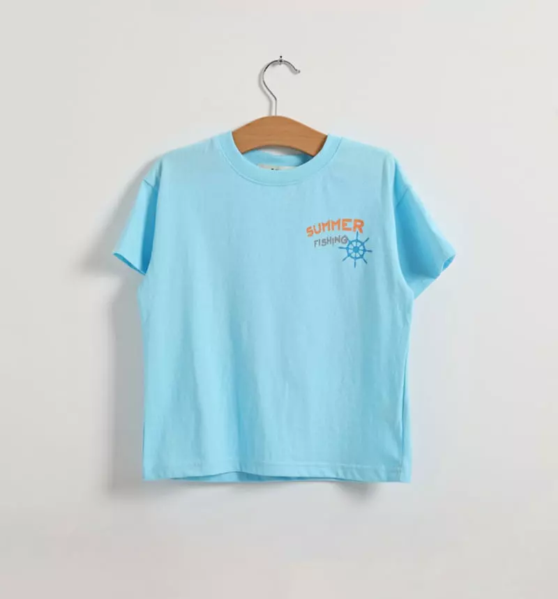 Fashion King - Korean Children Fashion - #designkidswear - Fishing Tee - 9