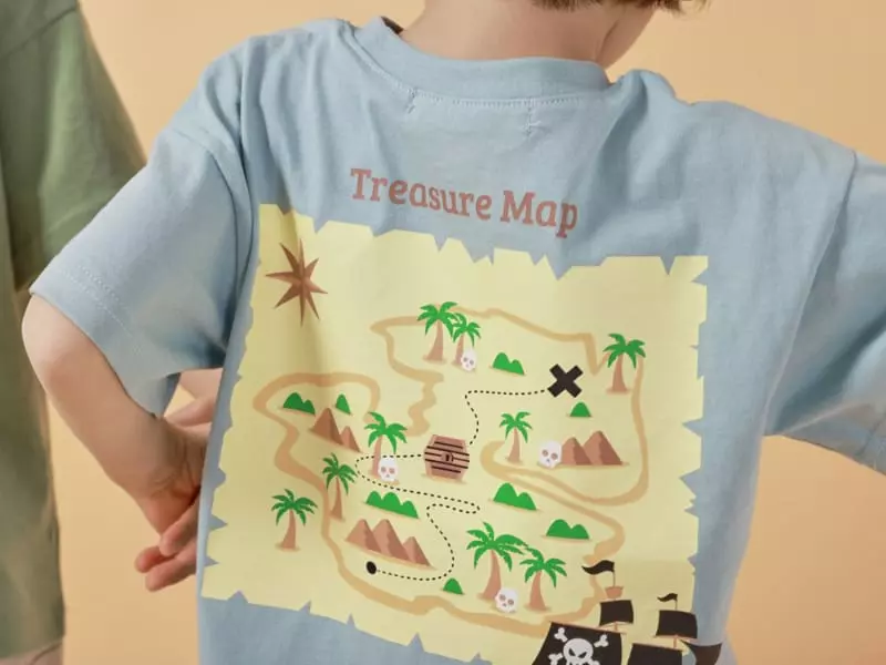 Fashion King - Korean Children Fashion - #designkidswear - Tresure Island Tee - 8