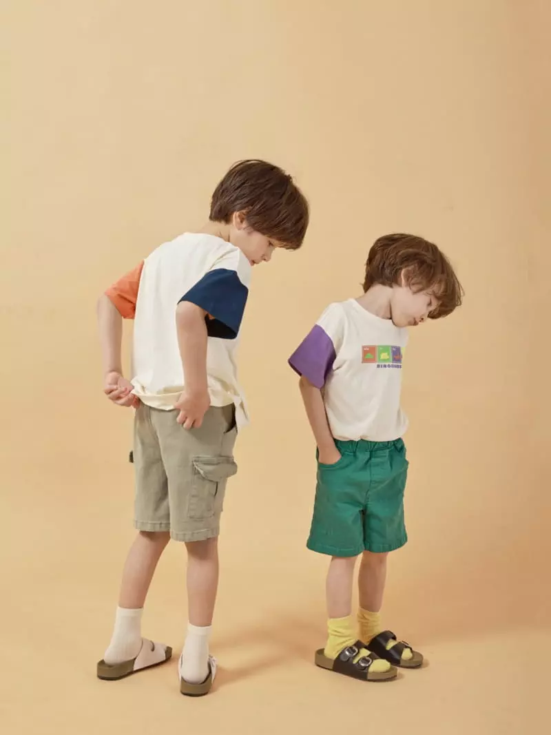 Fashion King - Korean Children Fashion - #designkidswear - Square Dino Tee - 7