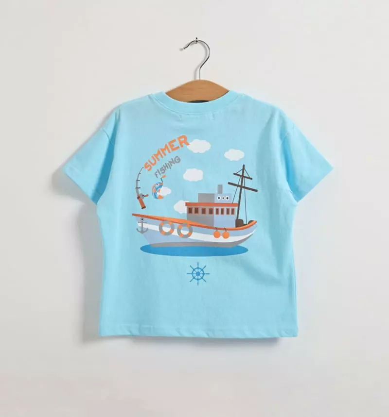 Fashion King - Korean Children Fashion - #discoveringself - Fishing Tee - 10