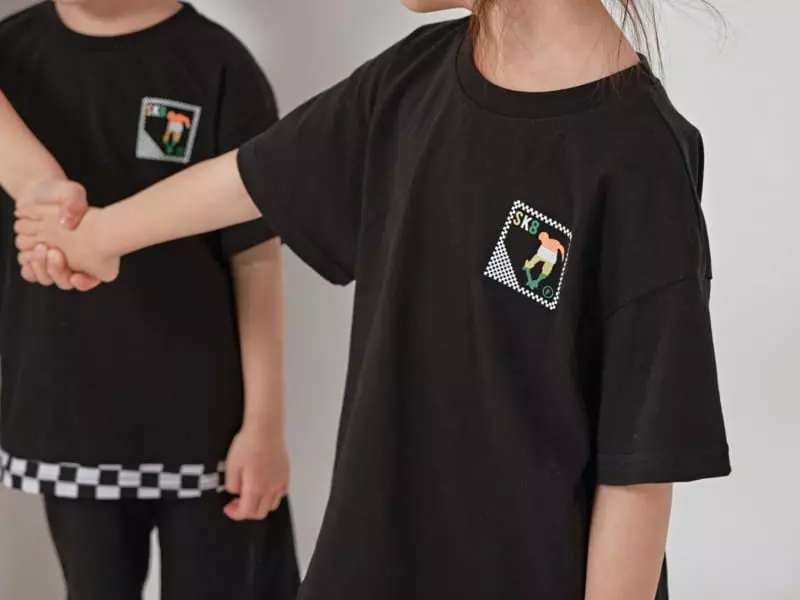 Fashion King - Korean Children Fashion - #kidsshorts - Checker Board Top Bottom Set - 9