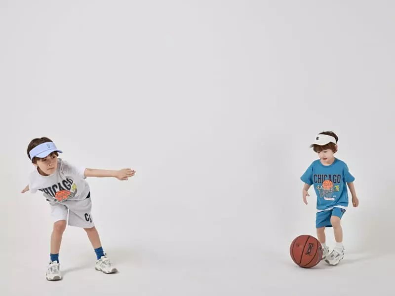 Fashion King - Korean Children Fashion - #kidsshorts - Chicago Layered Top Bottom Set - 8